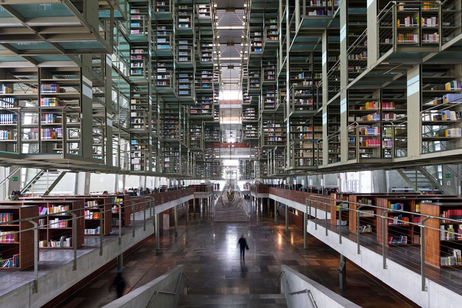 Biblioteca Jose Vasconcelos, Cidade do Mèxico, México